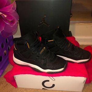 Black Glitter Air Jordan’s